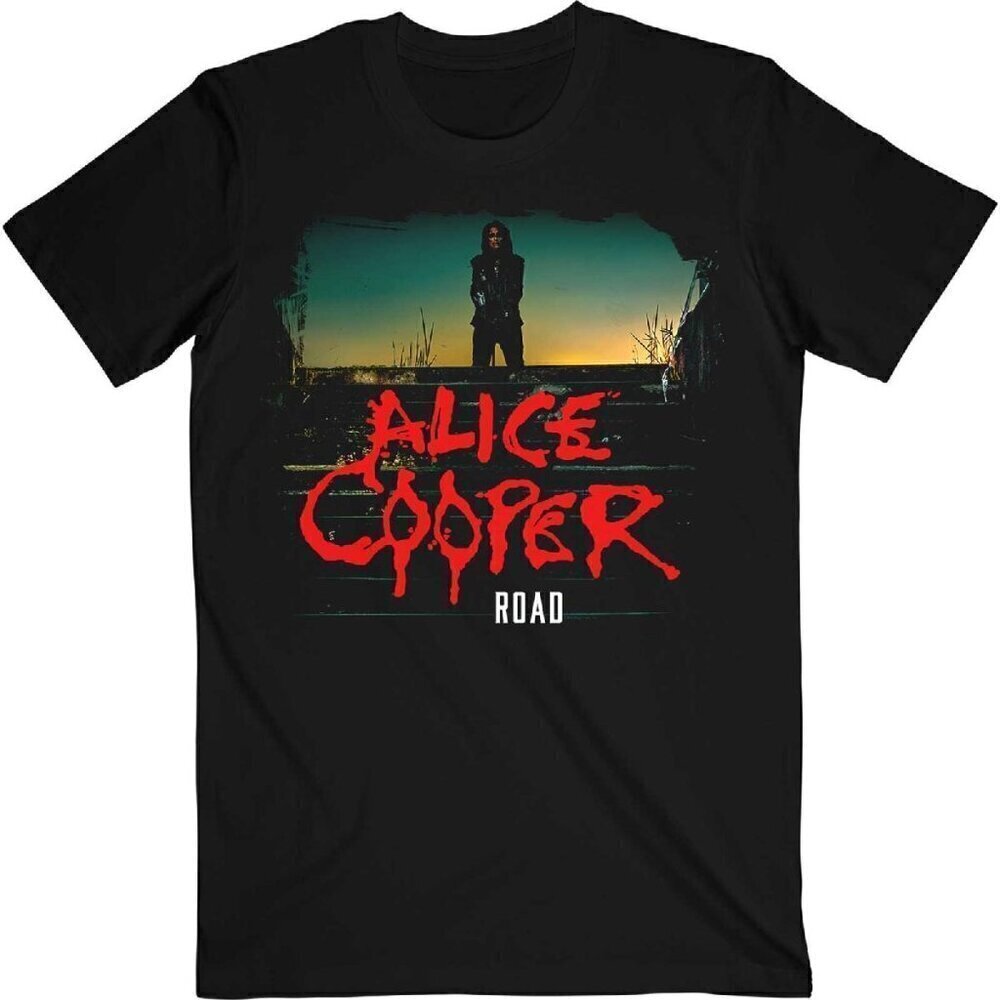 Alice Cooper Road Album Cover Rock Music Band T-Shirt .
